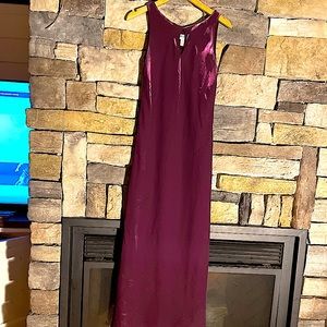 Plum Floor length Gown